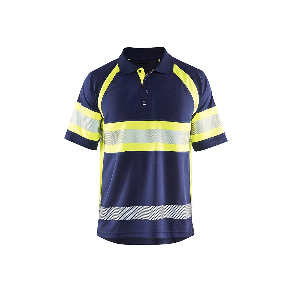 Blue & Neon Lines Polo Shirt